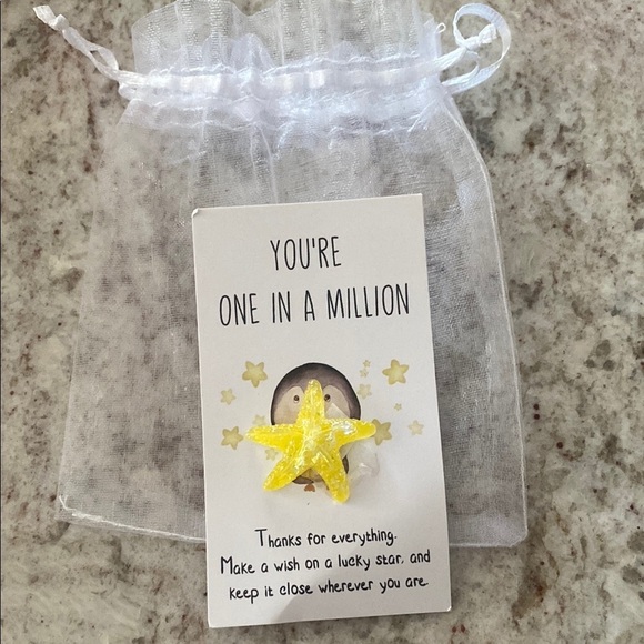 Starfish Figurine with Insprational Card - Picture 2 of 3